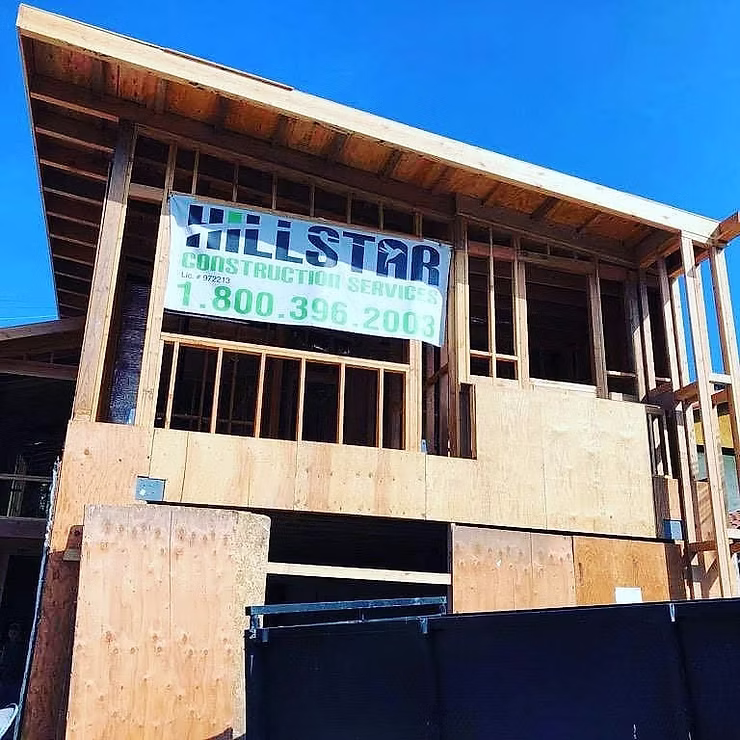 ADU construction progress in Los Angeles
