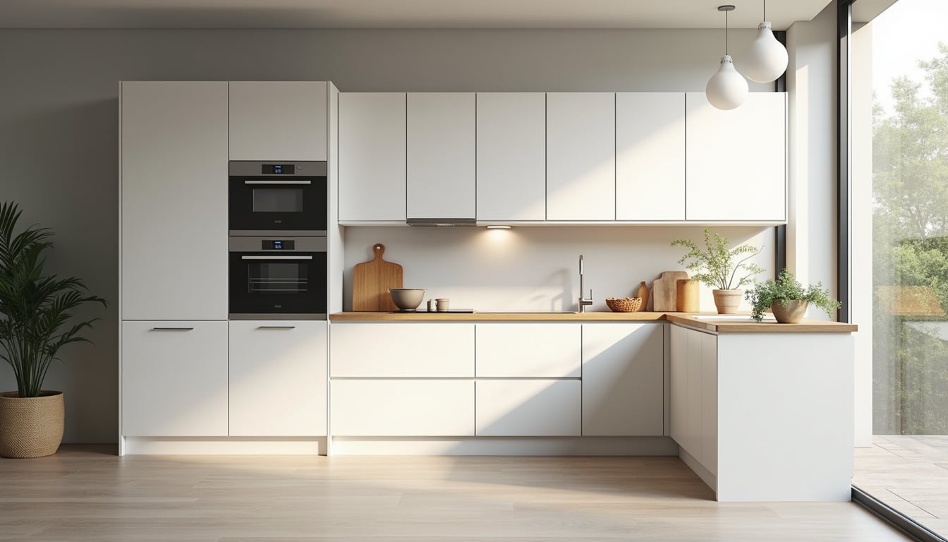 Functional and stylish kitchen layout